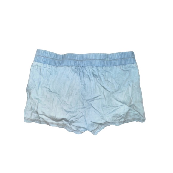 Blue lace up shorts - Picture 2 of 3